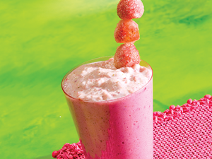 Batido de frutilla