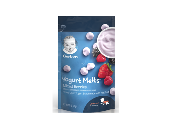 YOGURT MELTS® ¡El primer snack de tu bebé!