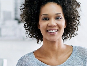 Mujer sonriendo