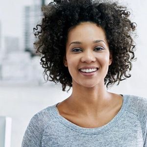 Mujer sonriendo