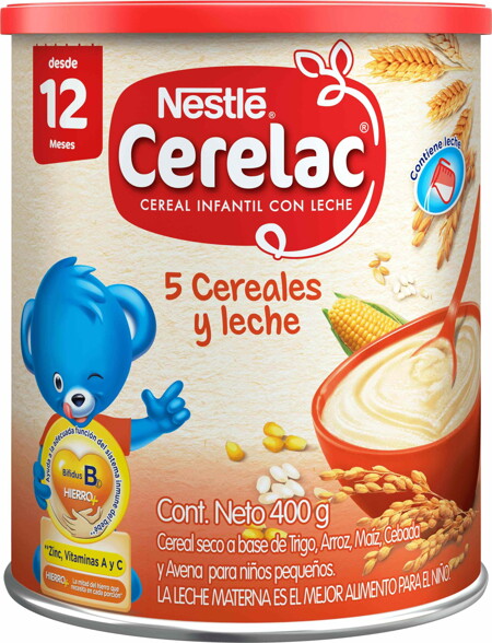 Lata Nestlé® CERELAC® 5 Cereales