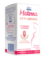 Materna Optiabsorb Tabletas Nestlé